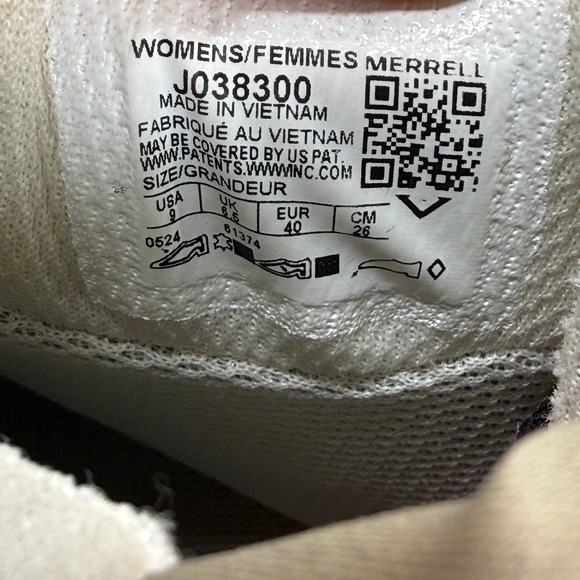 Merrell Womens Waterproof Bloom Eco Hiking Boots Size 9 - Picture 15 of 16